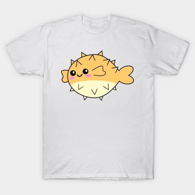 Puffer fish, fish, child, baby, nursery wall art T-Shirt by IDesign23